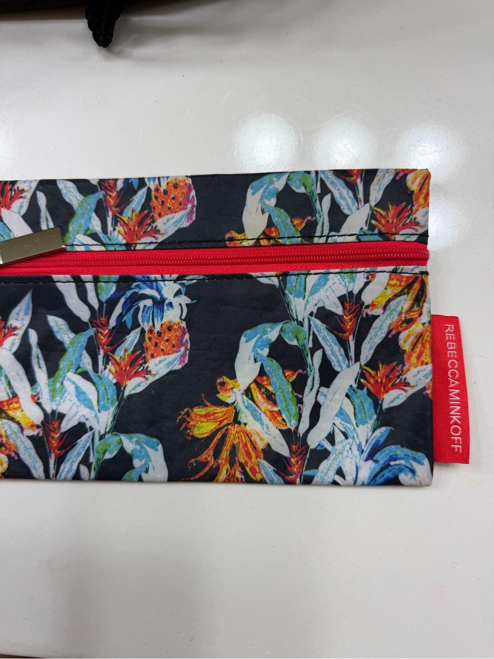 8 Colorful Assorted Zip Pouches - Multicolor Set Makeup bags